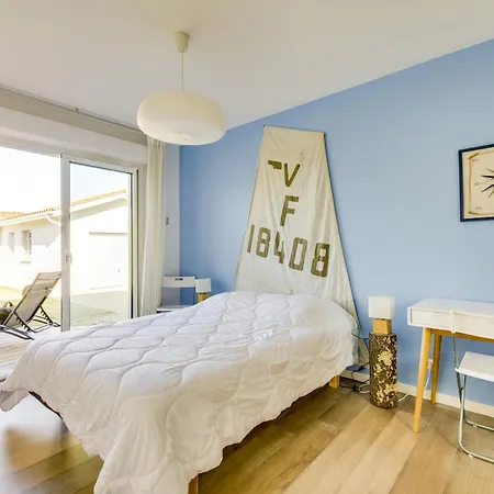 Prázdninový dům Maison Contemporaine Biscarrosse, 7 Pers., 3 Ch., Wi-fi, Sur Terrain 700m², Proche Activites Et Plages - Fr-1-521-44 *