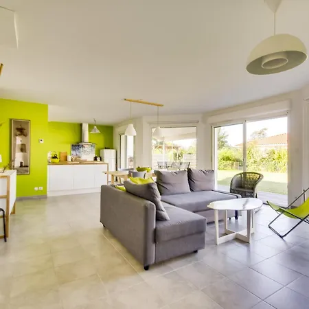 Maison Contemporaine Biscarrosse, 7 Pers., 3 Ch., Wi-fi, Sur Terrain 700m², Proche Activites Et Plages - Fr-1-521-44 비스카로세